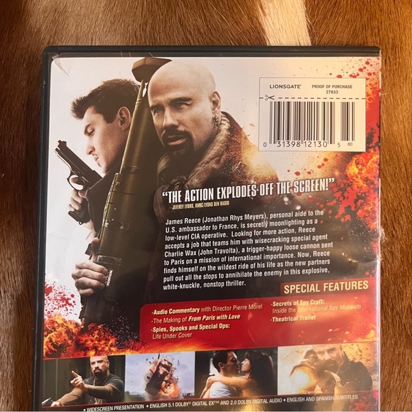 🆕 “From Paris with Love” action thriller DVD 📀 - Picture 8 of 12